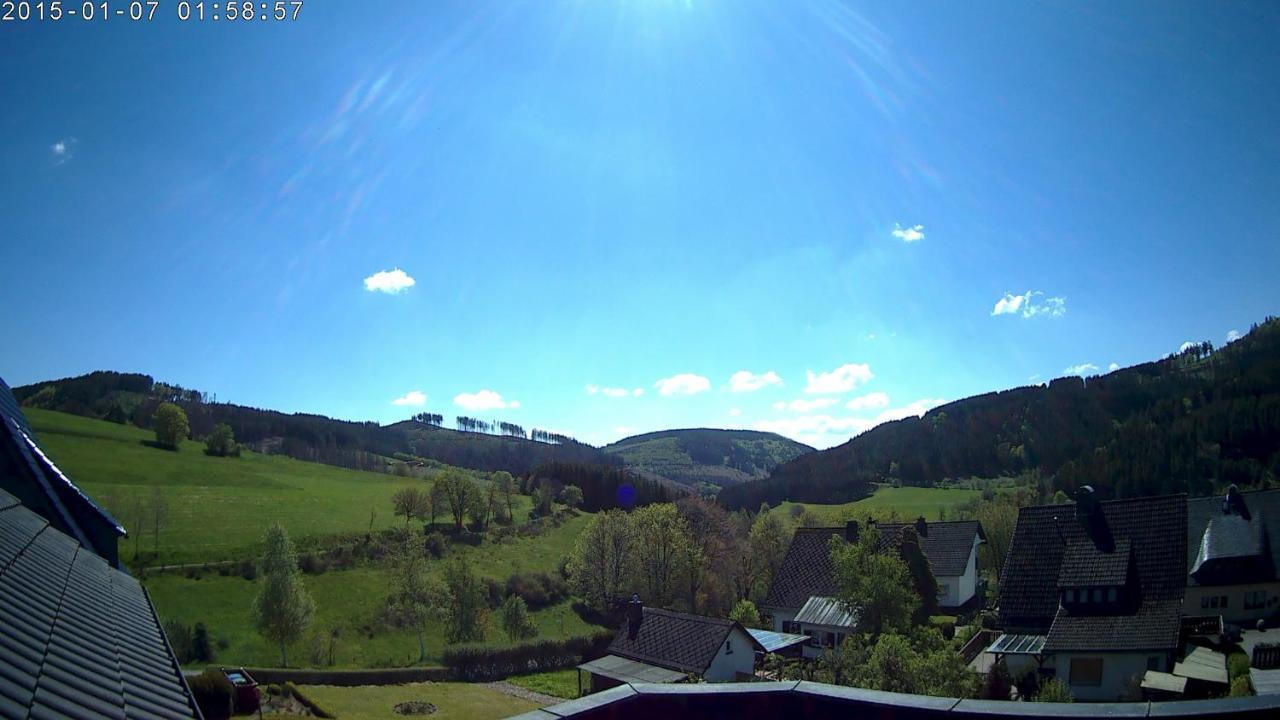 Panoramablick Luge Sauerland Winterberg